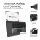 Capa Teclado KEYTAB PRO Bluetooth 10,1″ Touchpad Preta - Subblim