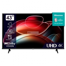 SMART TV Hisense 43" LED UHD 4K A6K