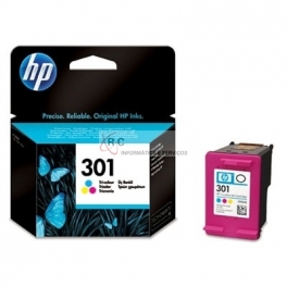 Tinteiro 301 Cor (CH562EE) Original HP