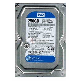 Western Digital HDD 250GB Blue 3.5" SATA 6 Gb/s 7200 rpm 16mb Cache