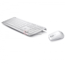 Teclado Asus + Rato W3000 2.4G 10PCS GIFT - Branco 