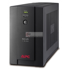 Back-UPS da APC 1400VA, 230V, AVR, Tomadas IEC