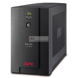 BACK-UPS da APC 1400VA, 230V, AVR, tomadas Schuko