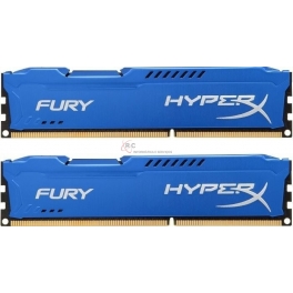 Memória RAM Kingston DDR3 HyperX 16GB 1600MHz ( Kit de 2) CL10 FURY Blue Series