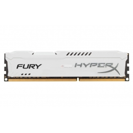 Memória RAM Kingston DDR3 HyperX 8GB 1600MHz CL10 FURY White Series