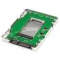 Adaptador 2.5" SATA (7mm) para mSATA SSD