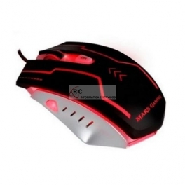 Rato MM2 5000 DPI Preto MARS GAMING