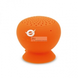 Colunas Wireless Waterproof Suction Speaker Orange Conceptronic