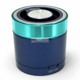 Colunas Portable Bluetooth 3.0 Travel Stereo Speaker - Azul Conceptronic