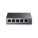 Switch de mesa TP-Link 5 portas Easy Smart Gigabit -TL-SG105E