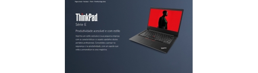 Portáteis Lenovo Serie Thinkpad E